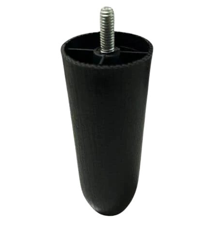 PE P/ CAMA BOX POP 130MM PRETO TEXTURIZADO