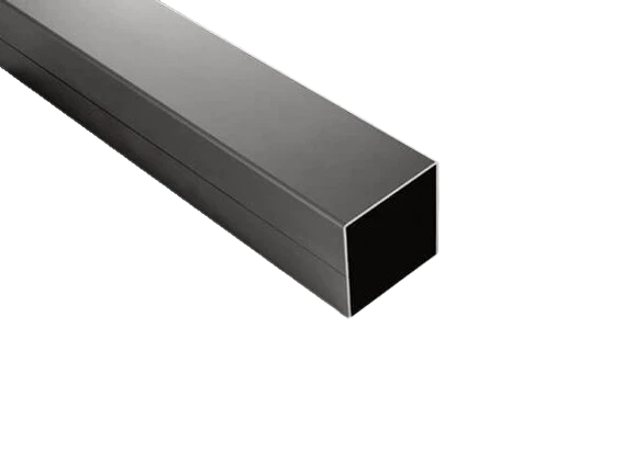 Puxador barra quadrada 1/2" - Cinza