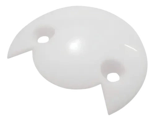 FIXADOR DE CANTO DE VIDRO BRANCO