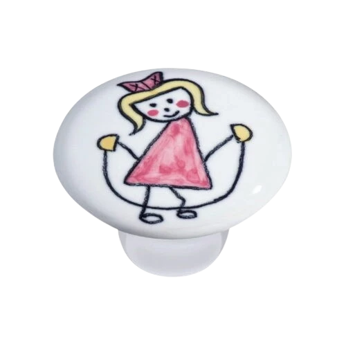 PUXADOR A057 MENINA CORDA ITALY