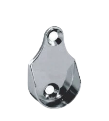 SUPORTE CABIDEIRO REDONDO LATERAL - CROMADO