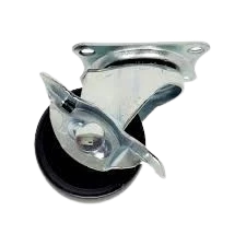 RODIZIO CHAPA 20KG 40MM COM TRAVA