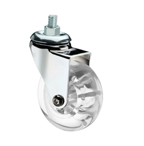 RODIZIO SILICONE  75MM C/PARAFUSO S\ T