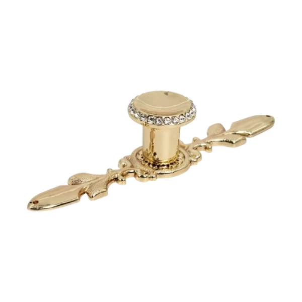 PUXADOR ESPLENDOR 120MM - DOURADO