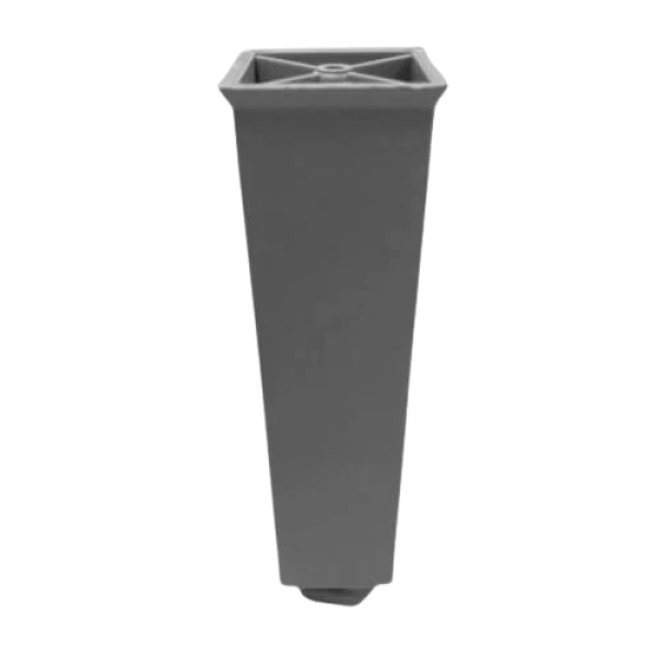 PE PLASTICO QUADRADO CINZA 170MM