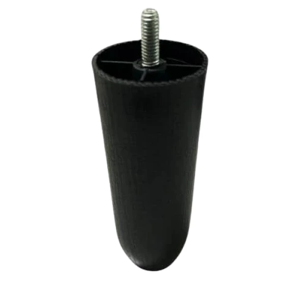 PE P/ CAMA BOX POP 130MM PRETO TEXTURIZADO