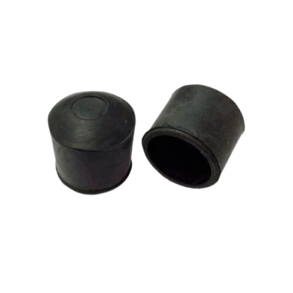 PONTEIRA BORRACHA 1/4 PRETA