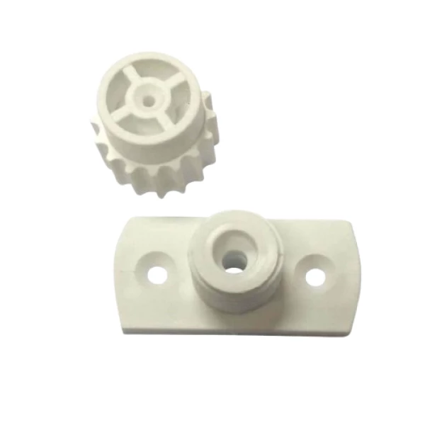 DISTANCIADOR PARA CORREDICA COM REGULAGEM BRANCO