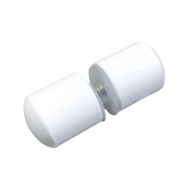 Puxador duplo paa box pequeno - Branco