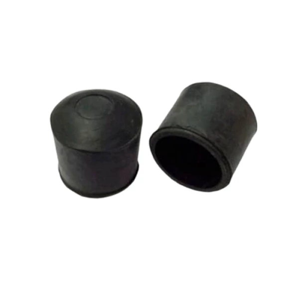 PONTEIRA BORRACHA 1/2 PRETA