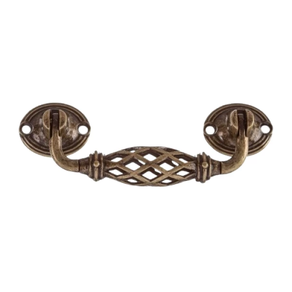 Puxador rede aramada - Ouro Velho