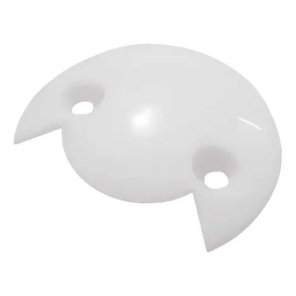 FIXADOR DE CANTO DE VIDRO BRANCO