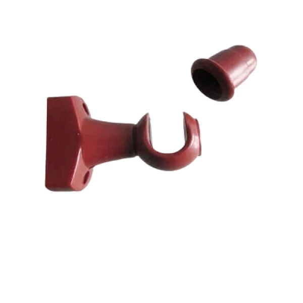 SUPORTE SIMPLES PVC  VARAO CORTINA MOGNO