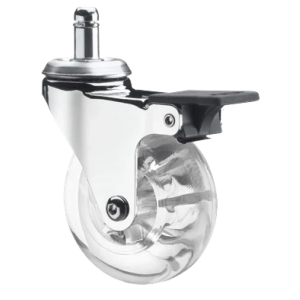 RODIZIO SILICONE GIR 100MM PINO C\ FREI