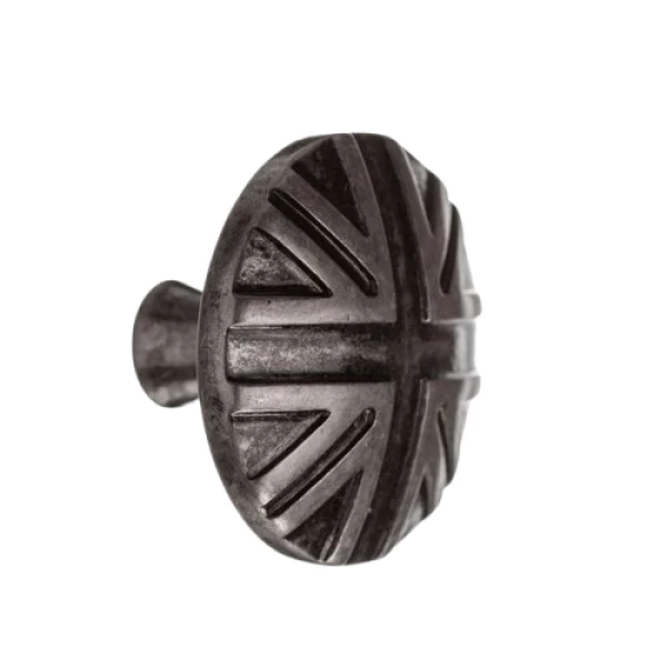 PUXADOR BOTAO AUSTRALIA PRATA VELHA