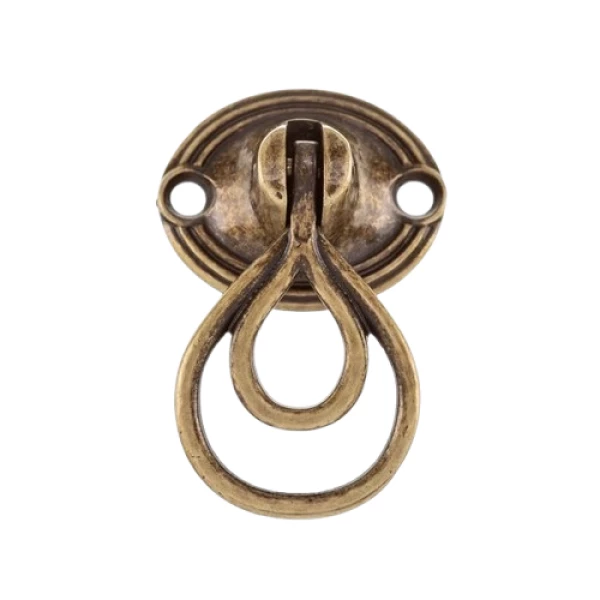 PUXADOR GOTA VAZADO OURO VELHO 1969