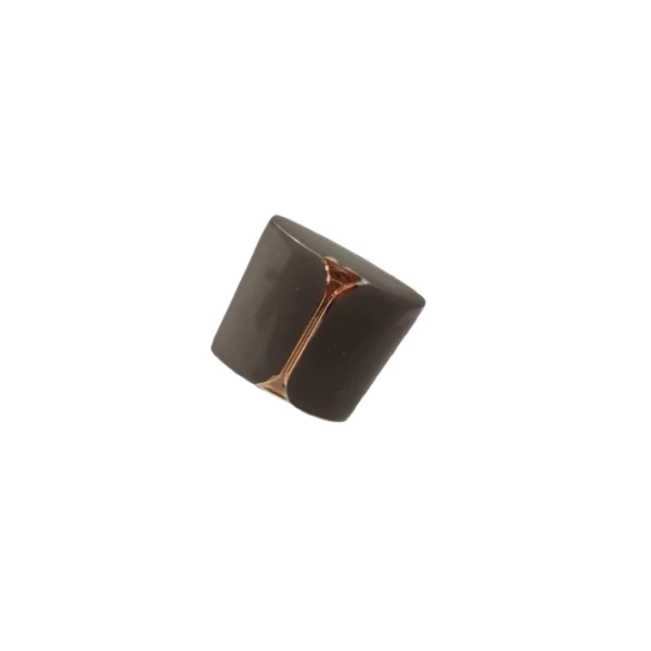 PUXADOR RONDANE 29MM GRAFITE BRILHO