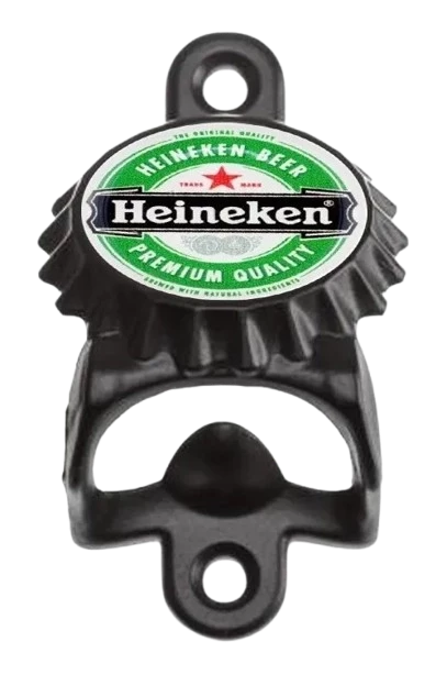 ABRIDOR HEINEKEN PRETO