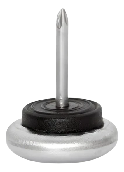 DESLIZADOR FIXO METAL COM PREGO GRANDE 28MM