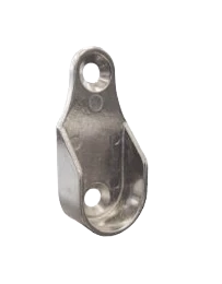 SUPORTE CABIDEIRO OBLONGO LATERAL - CROMADO