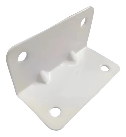 CANTONEIRA FORTE 59MM 4 FUROS - BRANCA