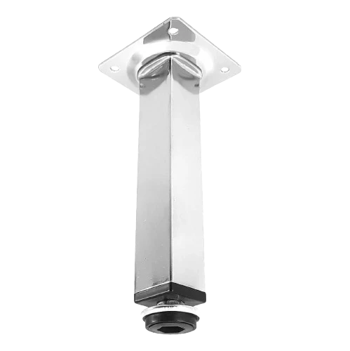 PE EM ACO QUADRADO 25MM X 15CM CROMADO