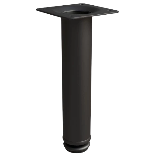 PE EM ACO REDONDO 150MM PRETO