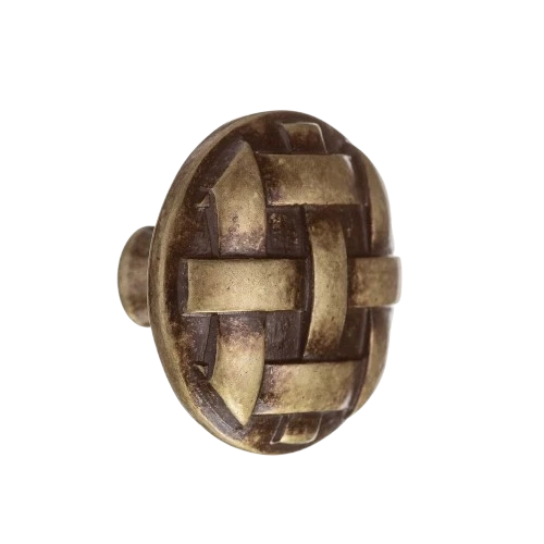 PUXADOR BOTAO TRANCADO OV