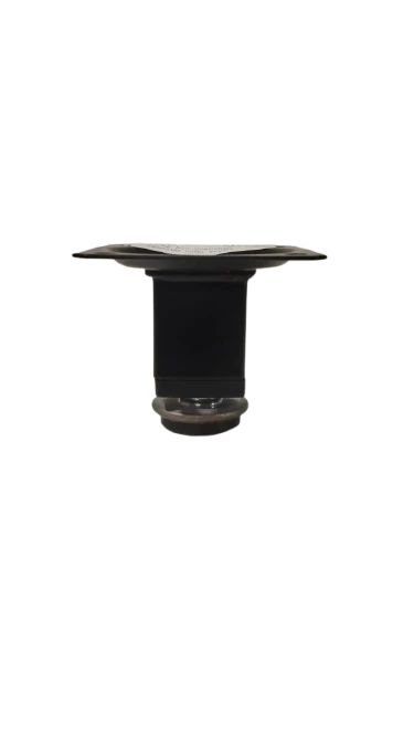 PÉ DE AÇO QUADRADO PREMIUM 50 MM - PRETO